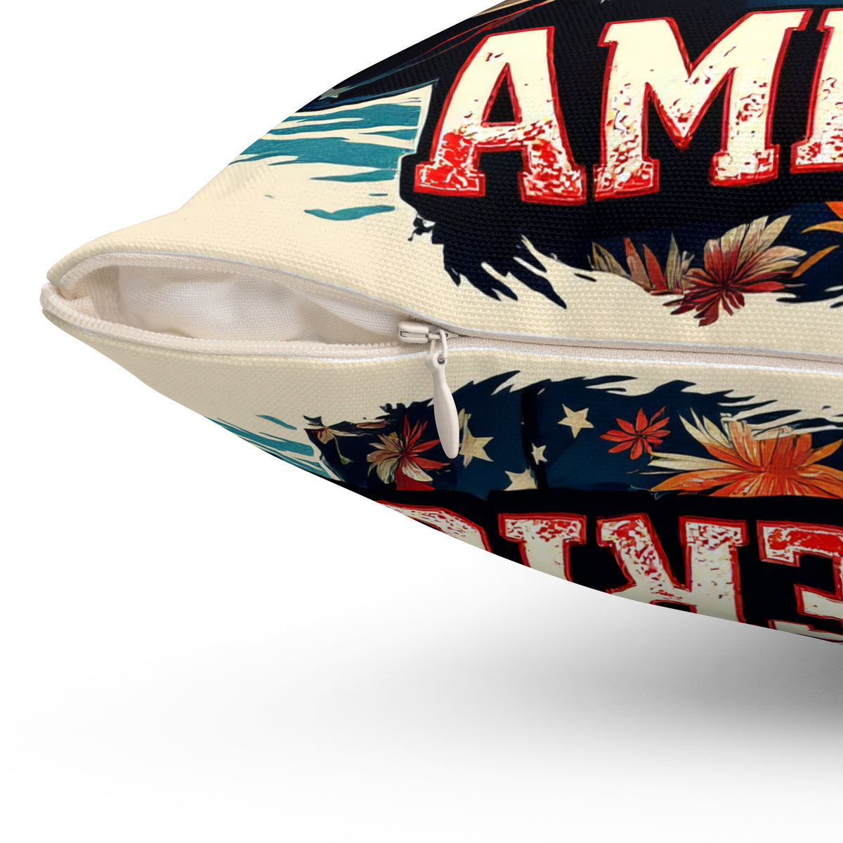 DONALD TRUMP Gulf Of AMERICA | Spun Polyester Square Pillow