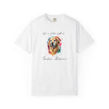 "Life is Better with a Golden Retriever" Watercolor Graphic Unisex Tee | 8 colors, 6 sizes (S,M,L,XL,2XL,3XL)