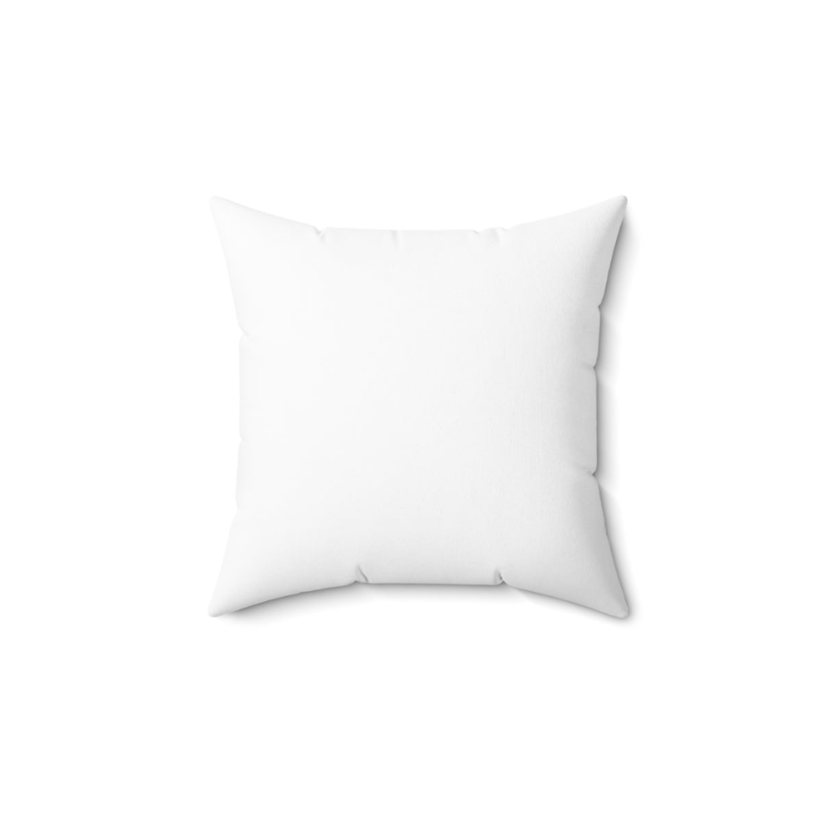 Soft Spun Polyester Square Pillow - John Lenin - Stylish Decorative Accent Cushion for Sofa, Bed and Home Décor - Durable & Comfortable
