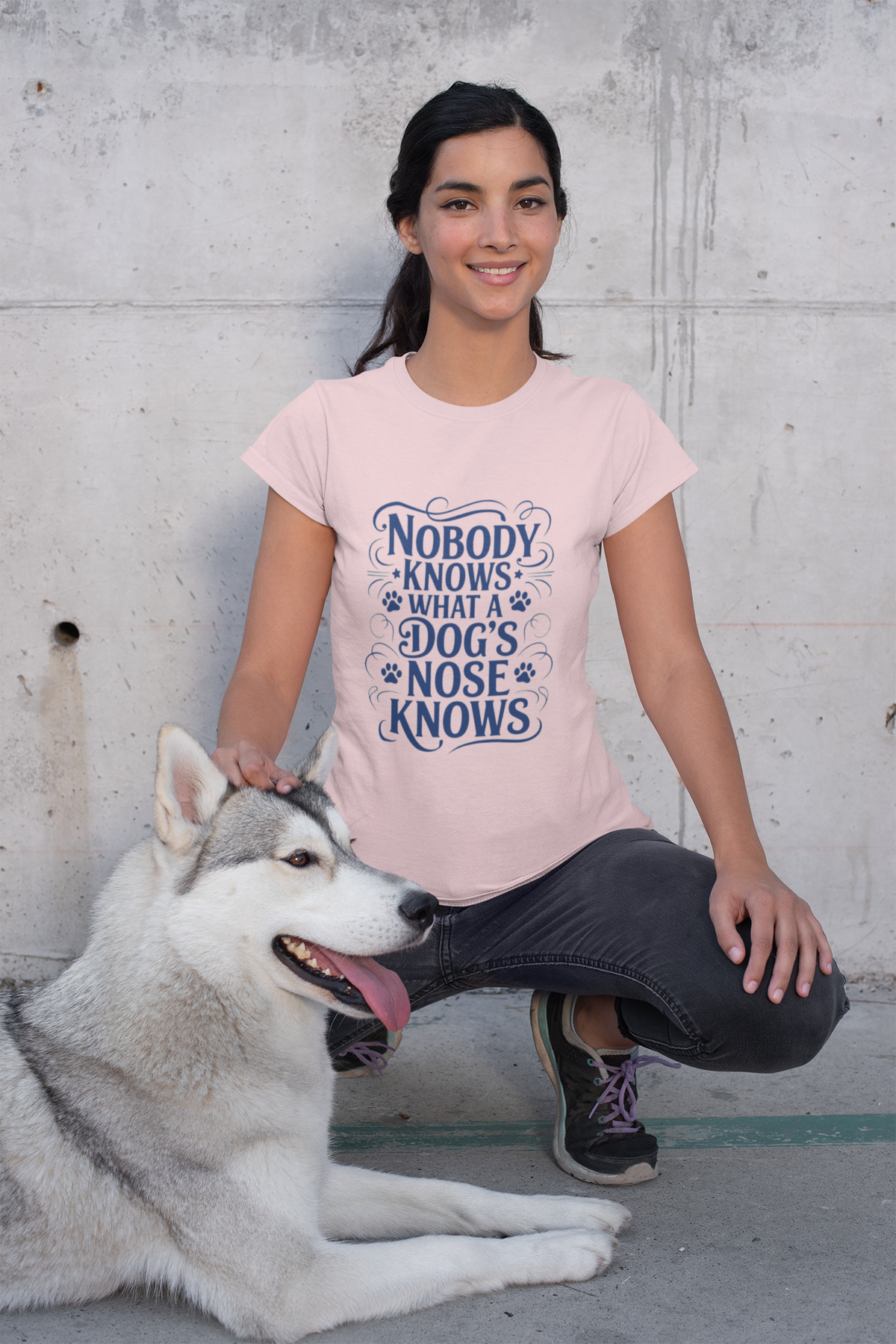 "NOBODY KNOWS WHAT A DOG'S NOSE KNOWS" (Digital Product)