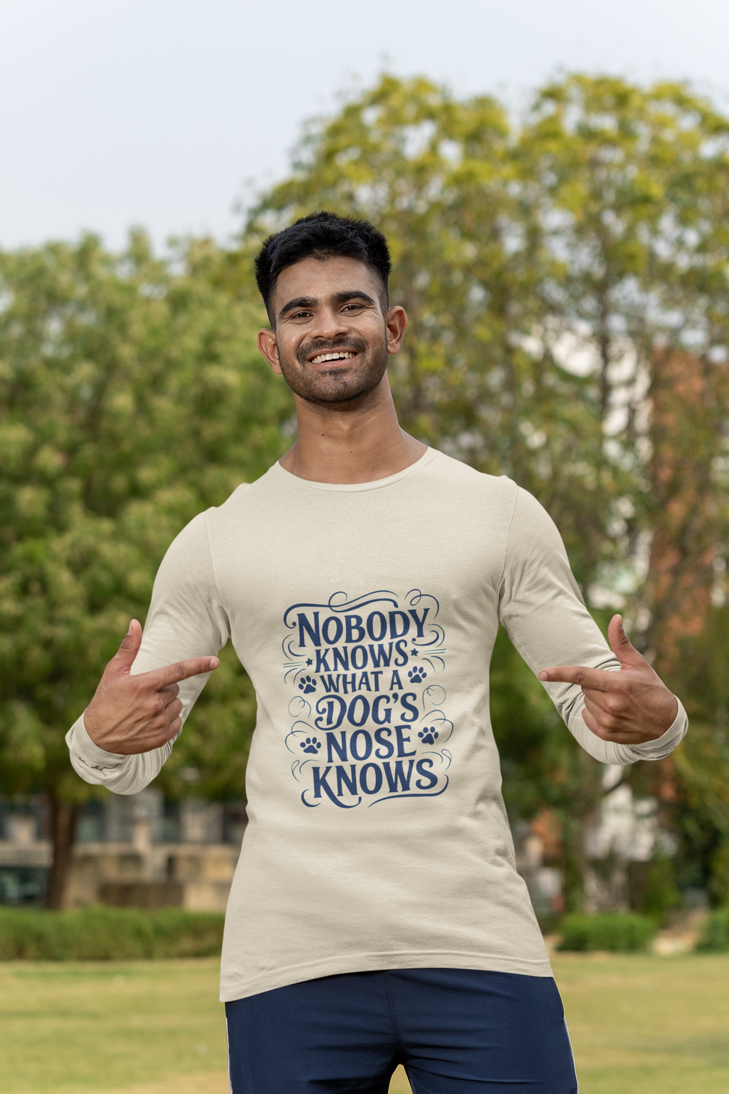 "NOBODY KNOWS WHAT A DOG'S NOSE KNOWS" (Digital Product)