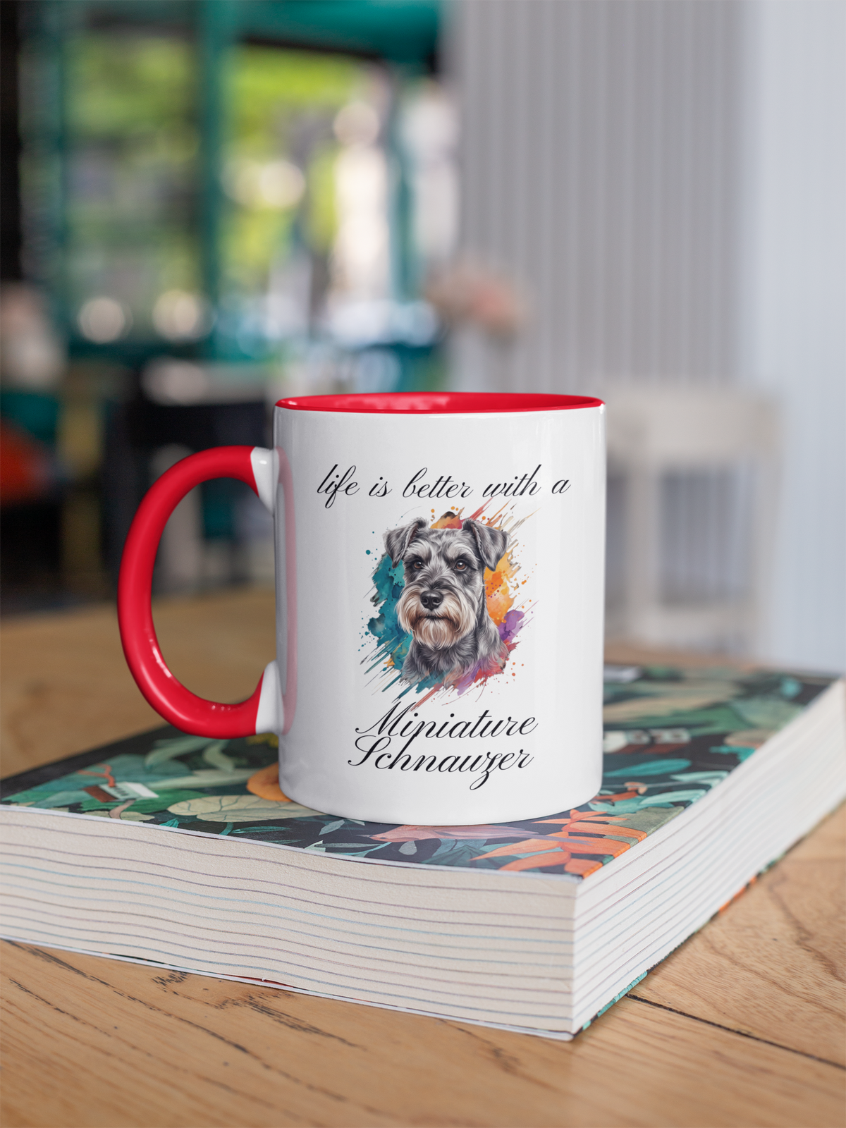 "Life is better with a Miniature Schnauzer" (Digital Product)