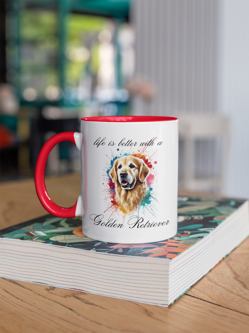 "Life is better with a Golden Retriever" (Digital Product)