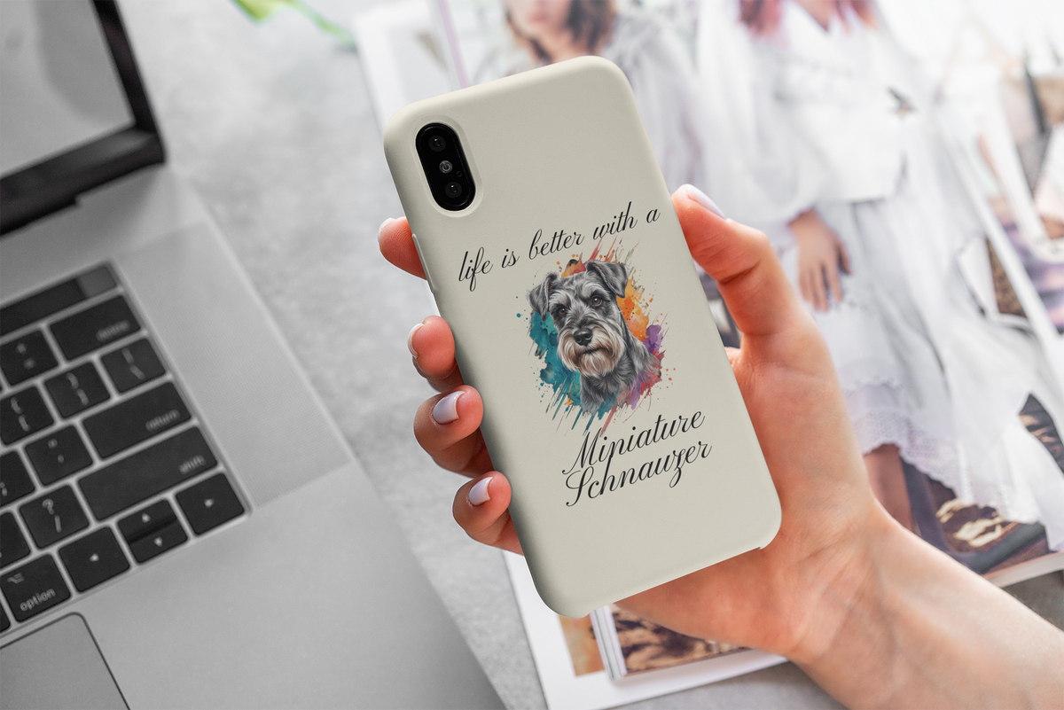 "Life is better with a Miniature Schnauzer" (Digital Product)