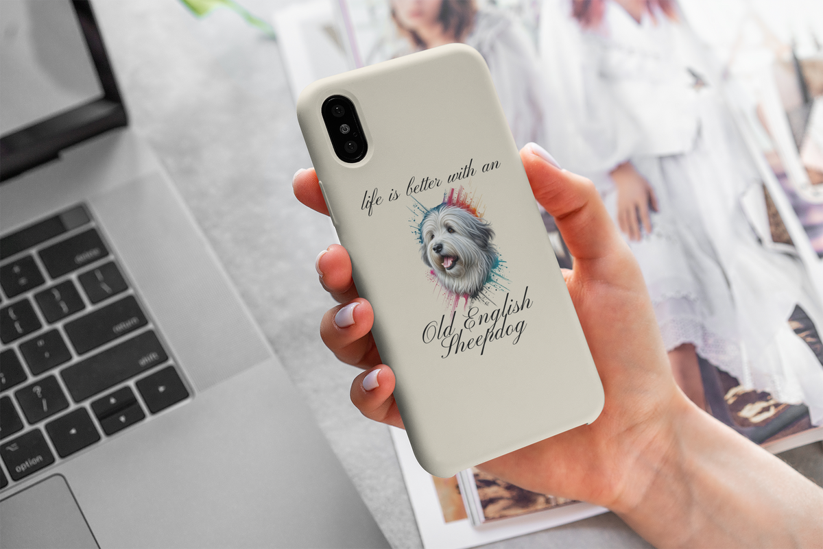 "Life is better with an Old English Sheepdog" (Digital Product)