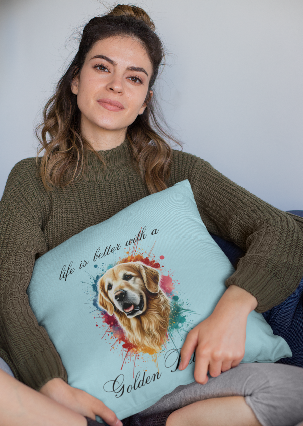 "Life is better with a Golden Retriever" (Digital Product)