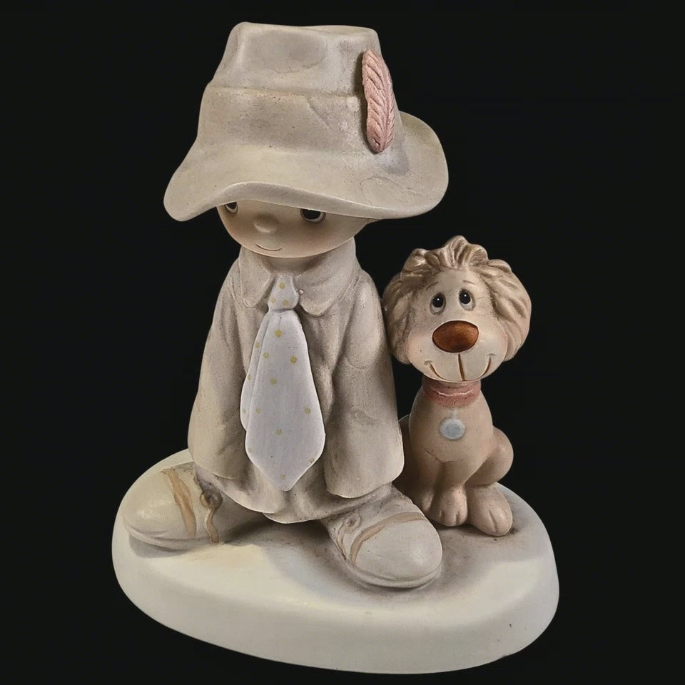 Precious Moments “To A Special Dad” 1980 Figurine, No Mark or Number, No Box