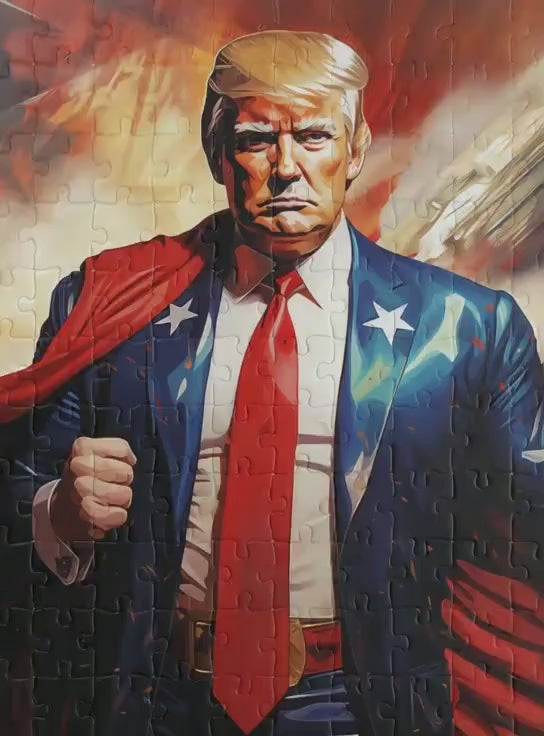 DONALD J. TRUMP 47th President of the United States | Jigsaw Puzzle (110, 252, 520 piece)