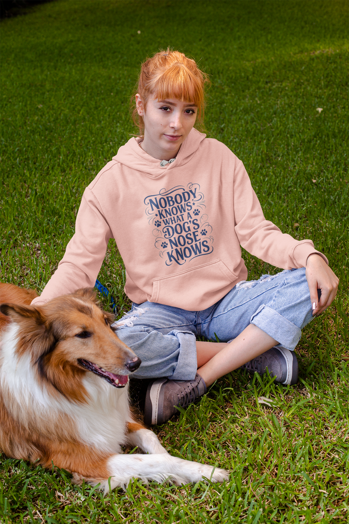 "NOBODY KNOWS WHAT A DOG'S NOSE KNOWS" (Digital Product)