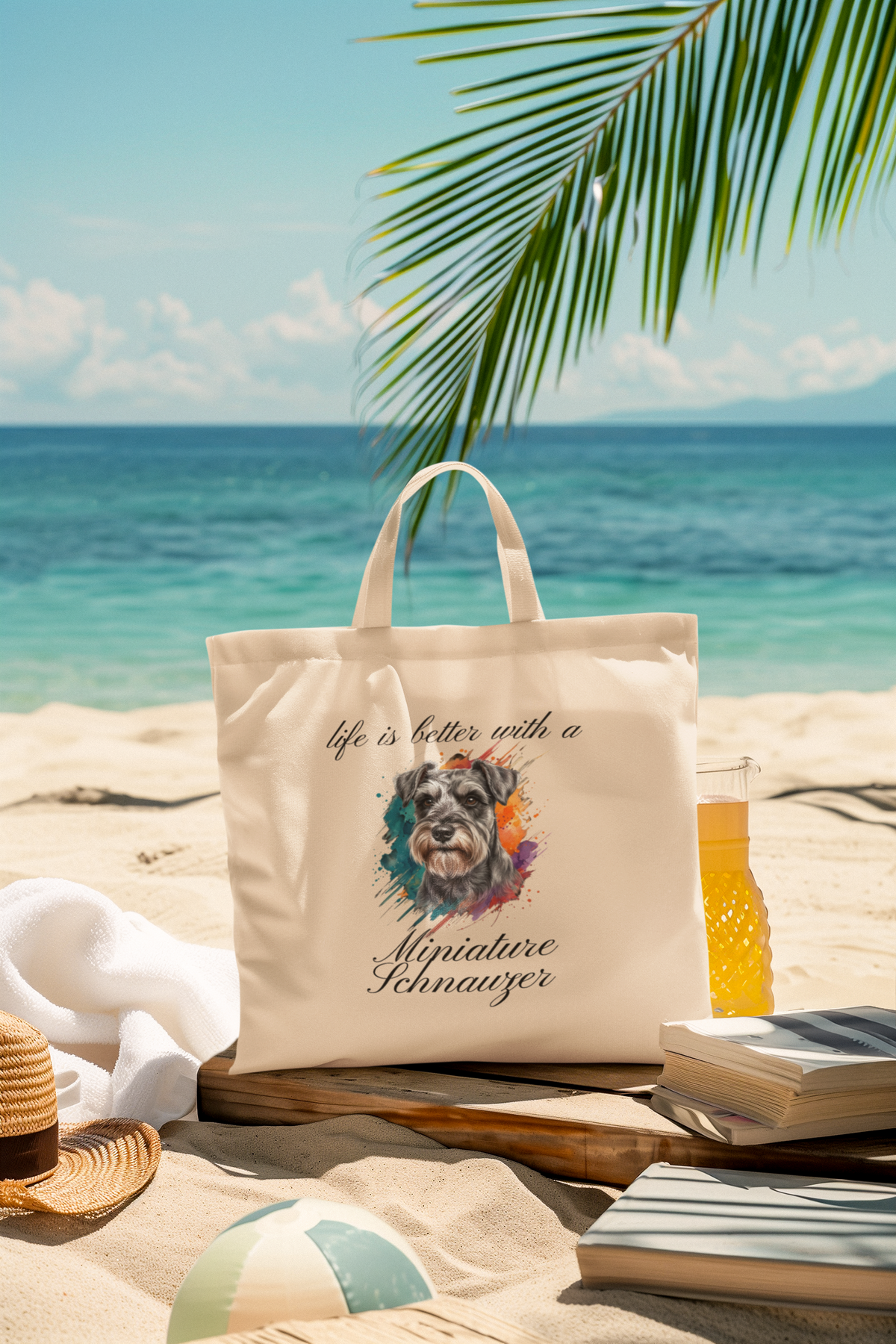 "Life is better with a Miniature Schnauzer" (Digital Product)