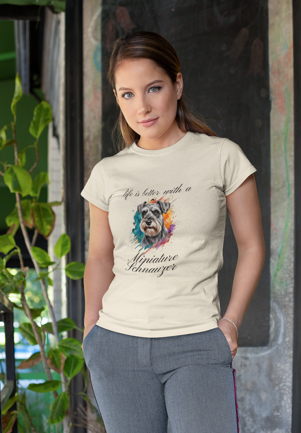 "Life is better with a Miniature Schnauzer" (Digital Product)