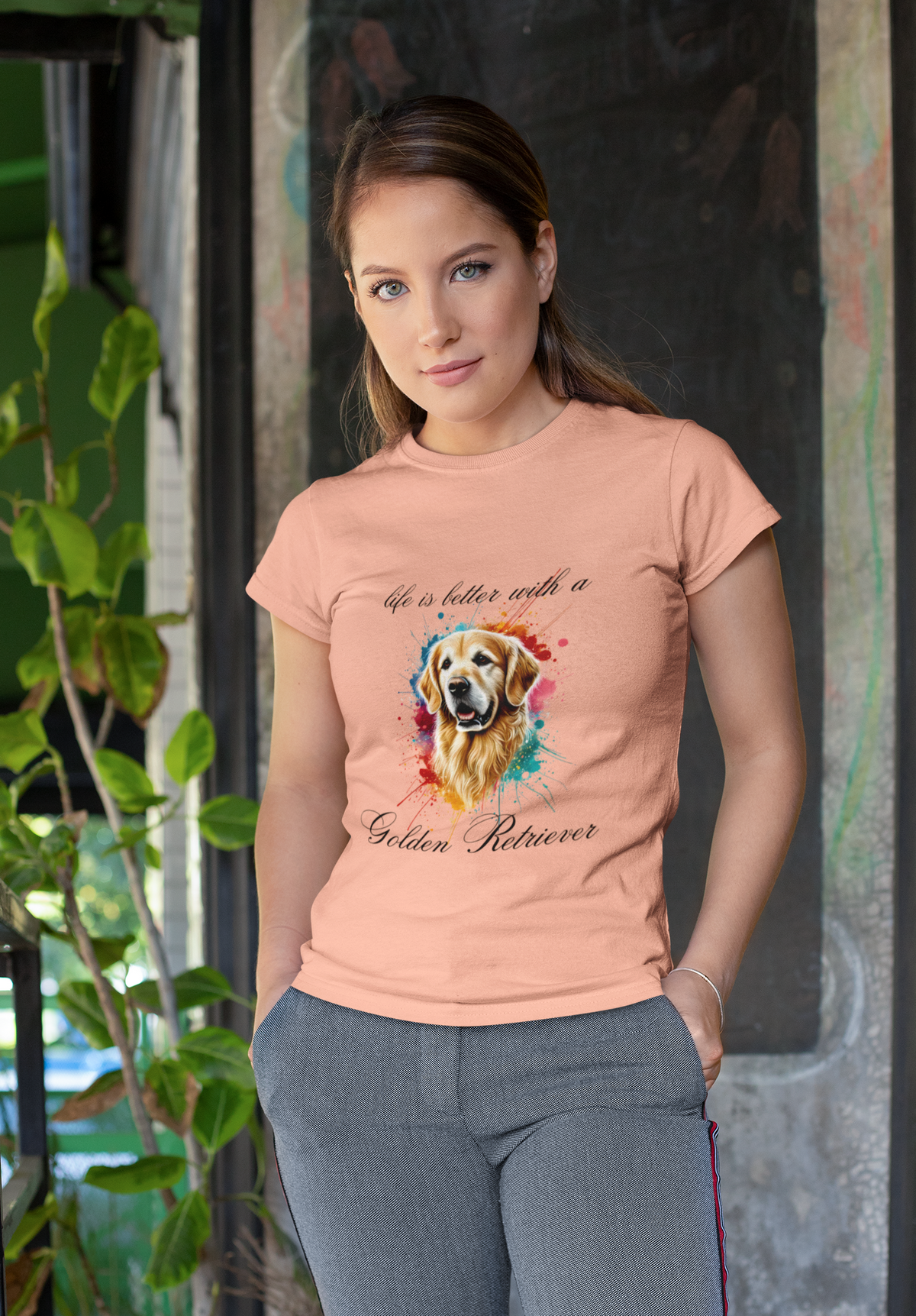 "Life is better with a Golden Retriever" (Digital Product)